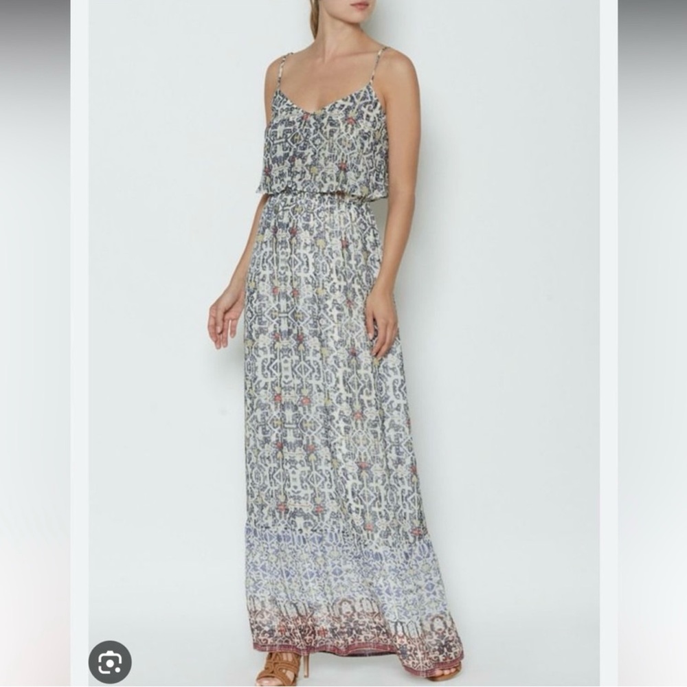 Joie Balla B Silk Maxi Dress